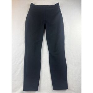 SPANX Black Rayon Blend Pull‎ On Pants Women's Size Medium